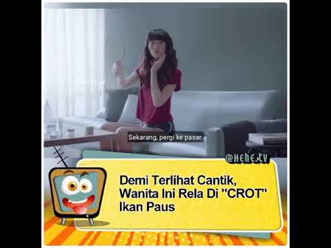 Demi Terlihat Cantik, Wanita ini Rela di CROT! 😆