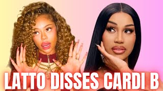 Latto tells Cardi B GET IN THE BOOTH! Latto welcomes BABY GIRL with 21 Savage‼️