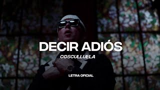 Cosculluela - Decir Adiós (Lyric Video) | CantoYo