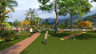 Video Render Descripción de Áreas Condominio Llano Grande Campestre