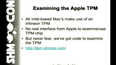 DEF CON 14 Hacking Conference Presentation By Bruce Potter - Trusted Computing - Video