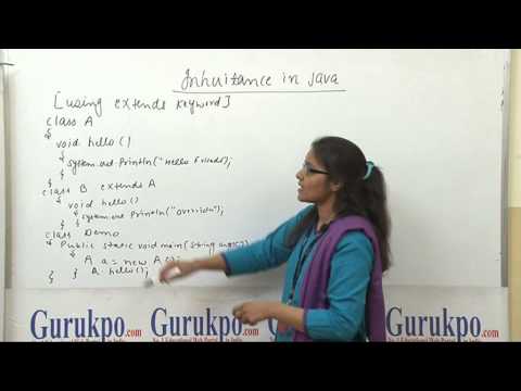 Inheritance in java(BCA,MCA,M.scIT)