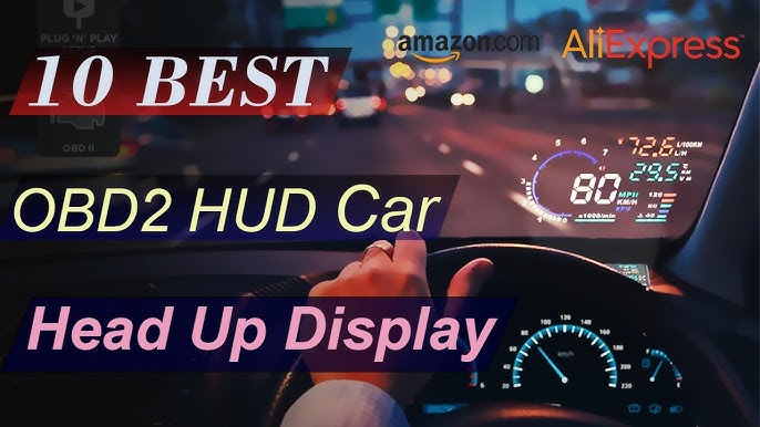 C1 Car Hud Obd2 Gps Dual System 5.1 Inch Head Up Display Digital  Speedometer Overspeed Warning Auto Accessory