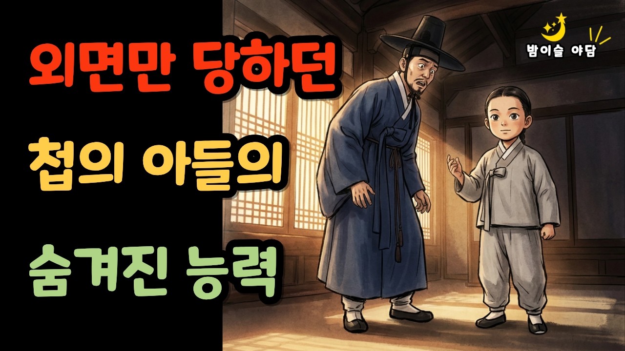 버려진 씨앗, 첩의 자식이 조선 과거에 오르다 | 밤이슬야담 | 조선시대 | 오디오북 | 옛날이야기 |
