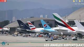  Watching Planes ️  At Los Angeles Airport (LAX) | Live ATC 
