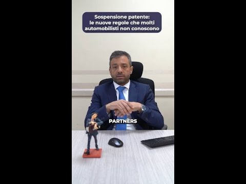 Video Sospensione patente: le nuove regole che molti automobilisti non conoscono
