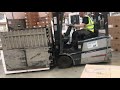 Forklift With  Clamps Training