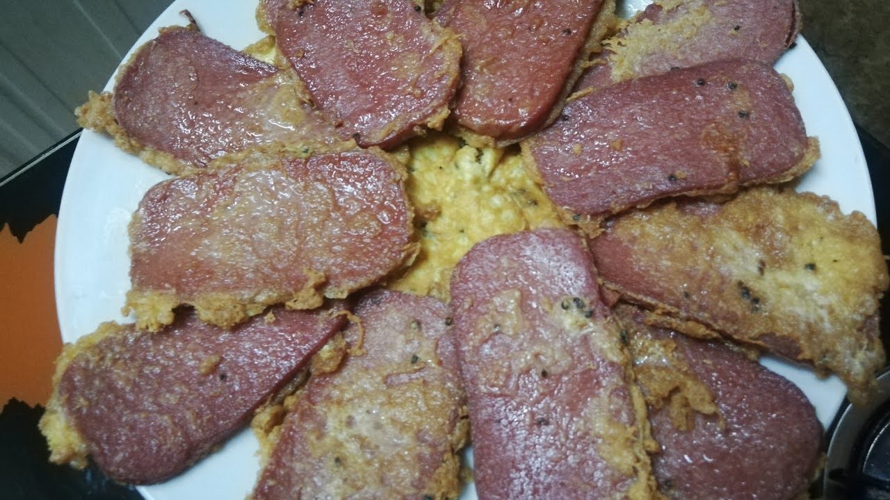 Tortang beef loaf na may itlog(beef loaf with eggs) YouTube