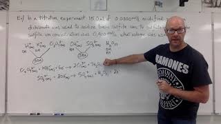 Redox Stoichiometry Example II