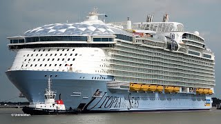 UTOPIA OF THE SEAS | maiden sailing of new largest OASIS-class cruise ship from Royal Caribbean | 4K