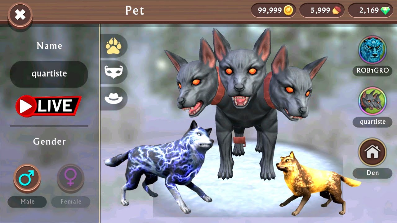 🔴 LIVE WildCraft Quests & The Wolf COOP PVP YouTube