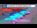 4Warn Alert: Major Winter Storm Wednesday-Thursday