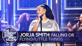 Jorja Smith: Falling or flying/Little Things | The Tonight Show Starring Jimmy Fallon