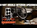 Stunt Double Squarebody Chevy Interior, Door, & Window Upgrades - Stacey David