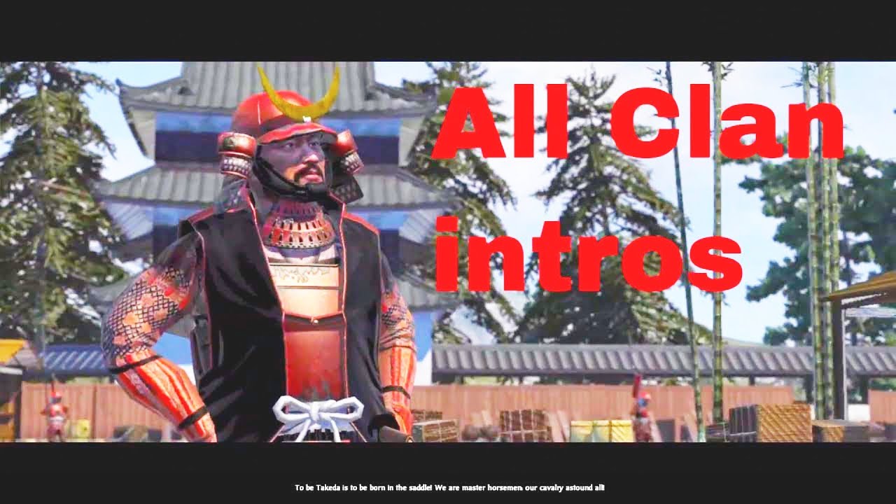 shogun 2 best clan shogun 2 best clan