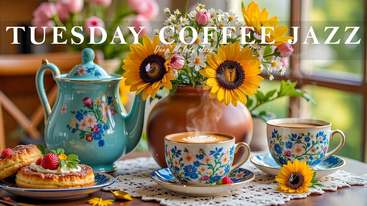 Кофе-джаз во вторник ☕ уютная инструментальная босса-нова для учёбы и концентрации