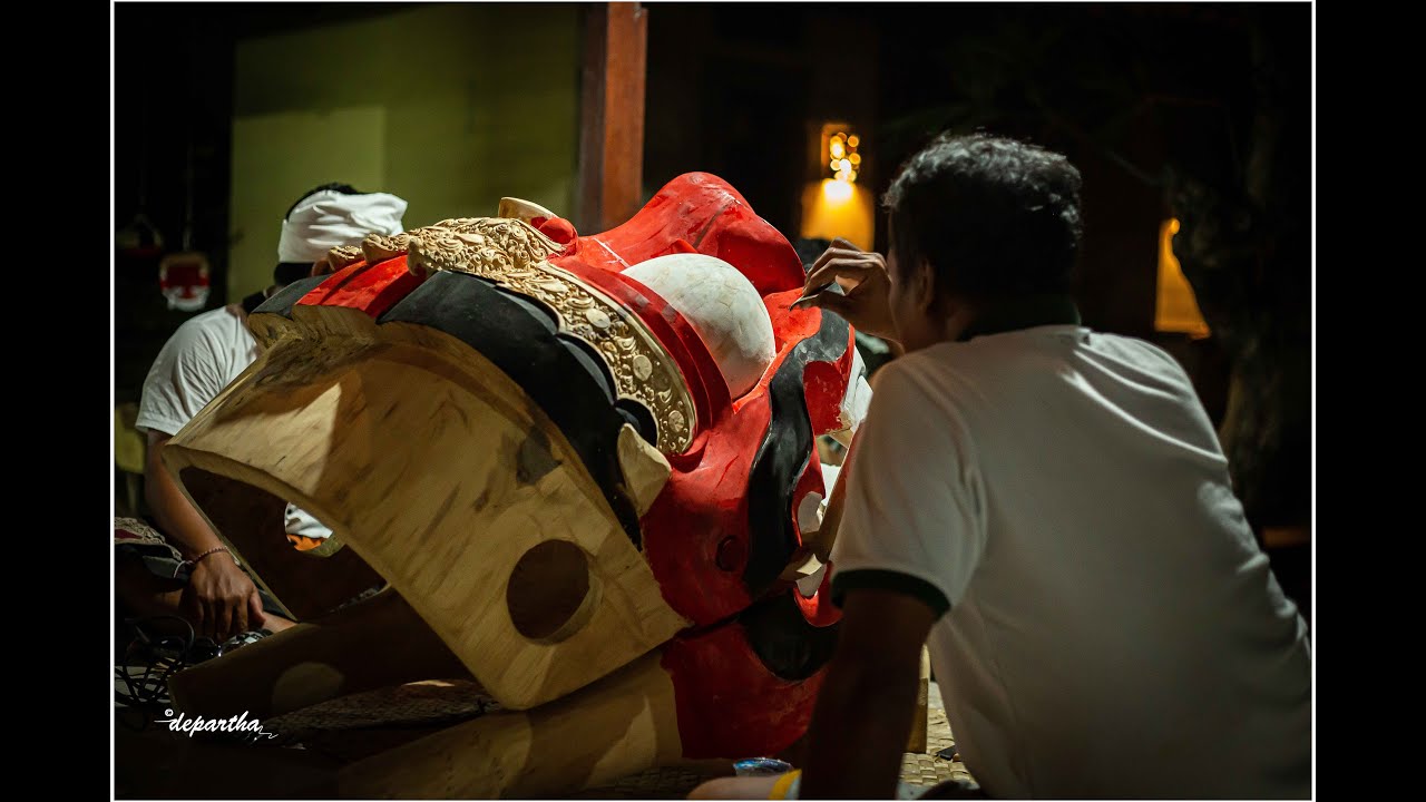 Proses Pembuatan Barong Terbesar di Br. Puaya - Part 1