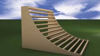 A demonstrative video of how to build a halfpipe.