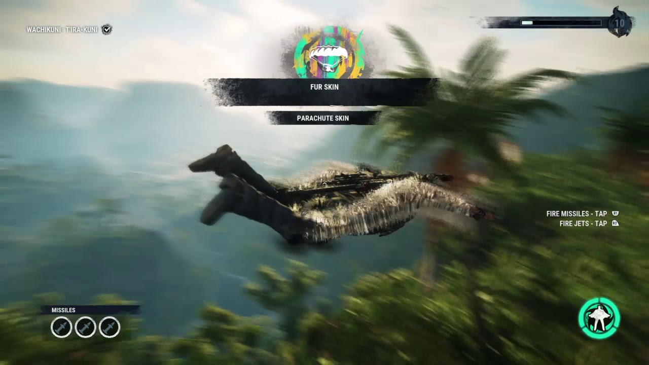 Fur Parachute & Wingsuit skin! Just Cause 4 YouTube