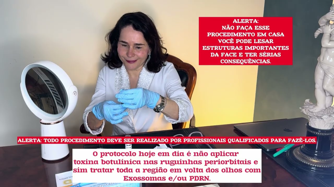 Exossomas e PDRN: protocolo para tratamento de rugas e olheiras 