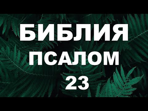 Псалтирь. ПСАЛОМ 23. [рус.]