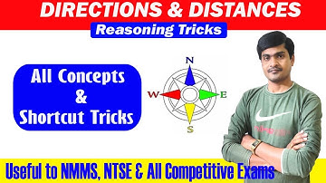 Directions & Distances I Reasoning Tricks in Telugu I Useful to NMMS, NTSE & All Exams I Ramesh Sir