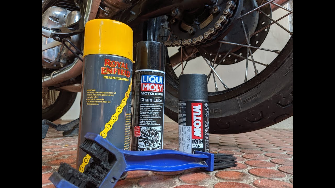 How To Clean & Lube Your Motorcycle Chain at RevZilla.com 