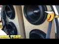 WATCH THESE SUBS DO 10HZ FULL TILT!!! INSANE SUBWOOFER FLEX VIDEO