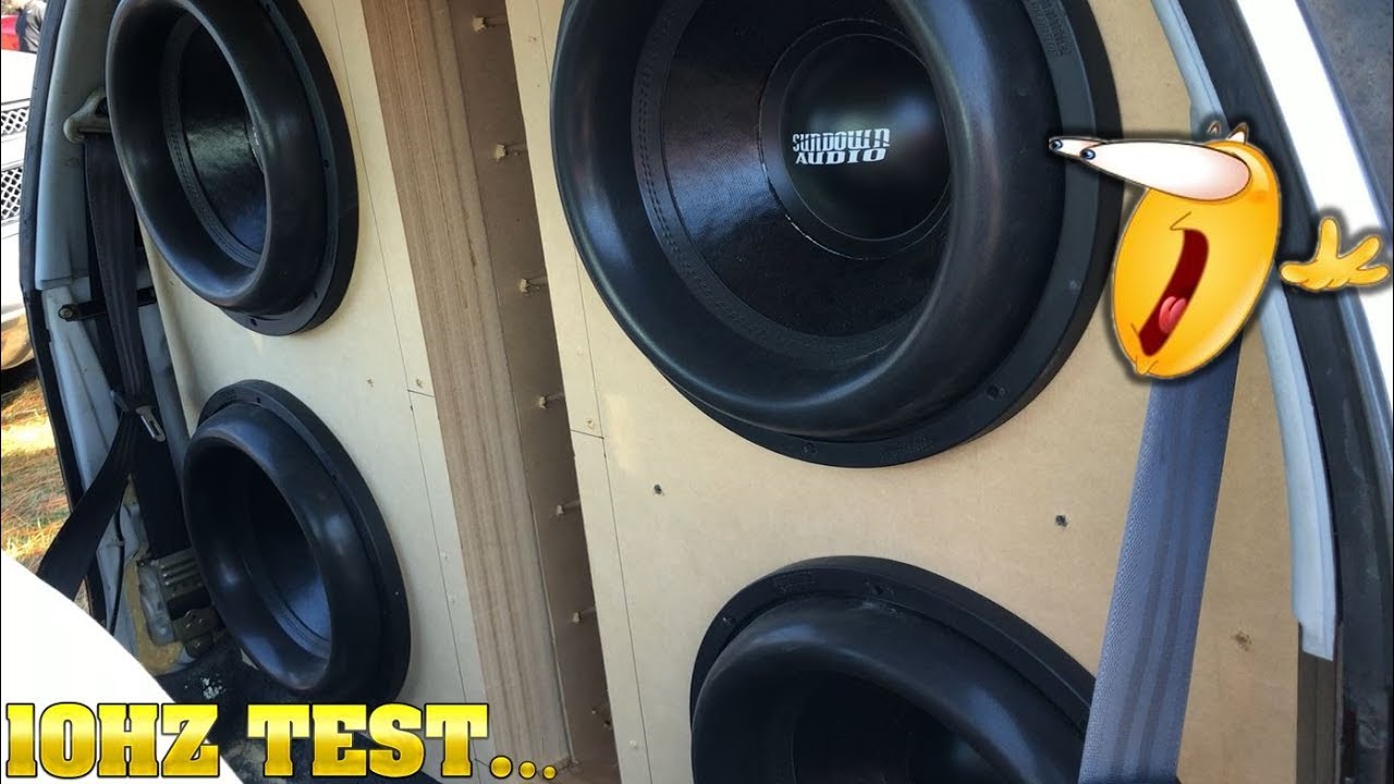 INSANE SUBWOOFER FLEX VIDEO 