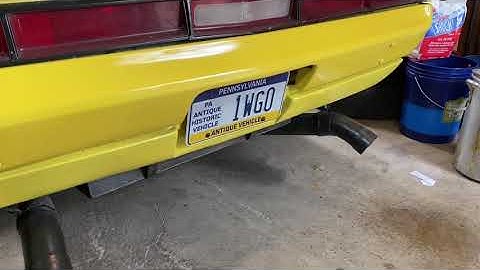 AMC JAVELIN 343 Startup.