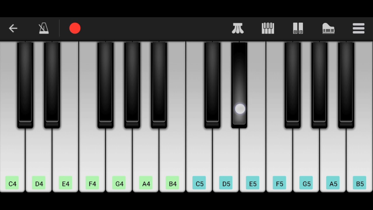 Genda Phool Tune | Perfect Piano |