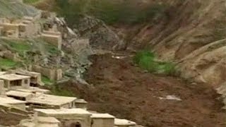 Afganistanda Heyelan Bir Köyü Yuttu