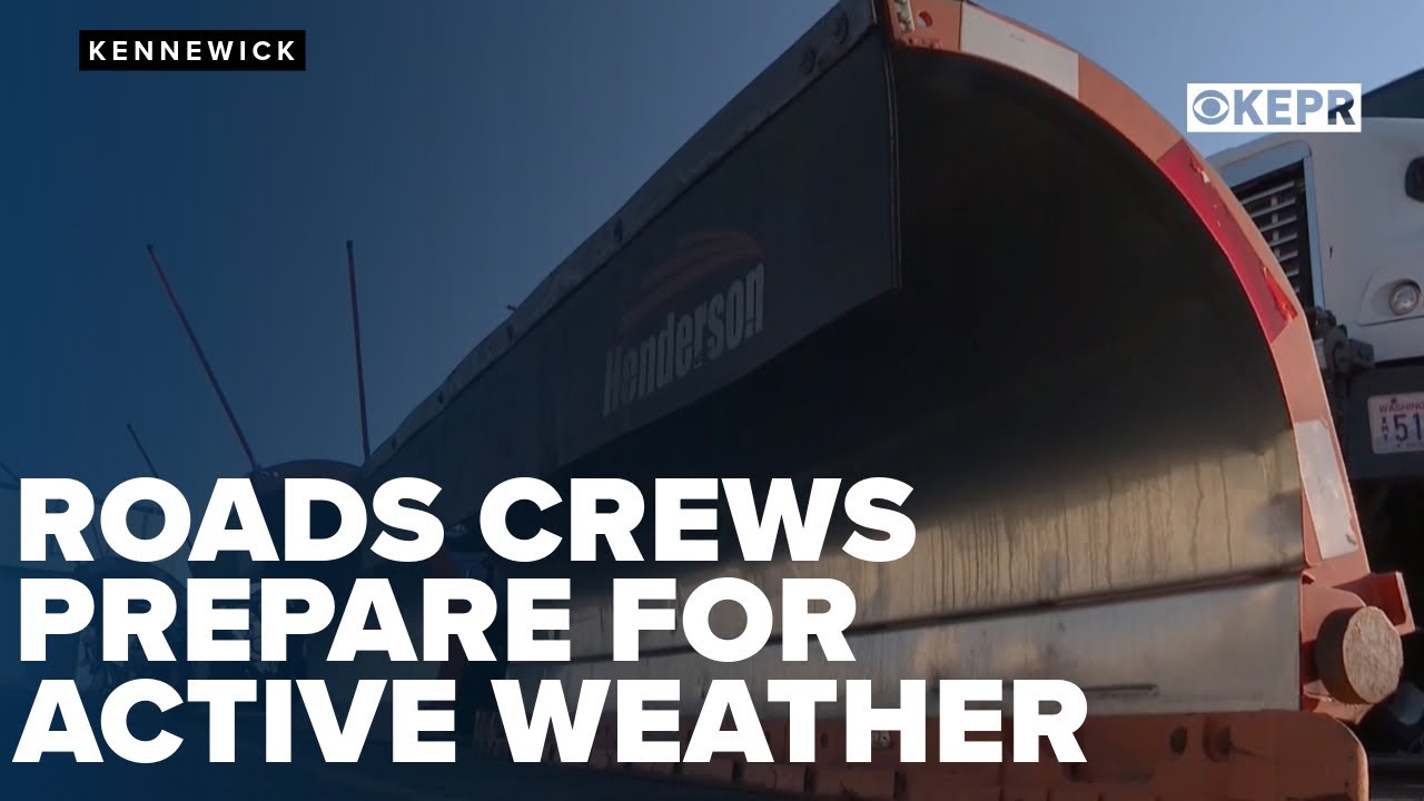 Tri-Cities road crews prepare for active weather - YouTube