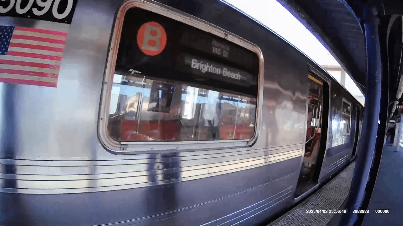 Riding the IND 6 Avenue- BMT Brighton Line B Train from Grand St to ...