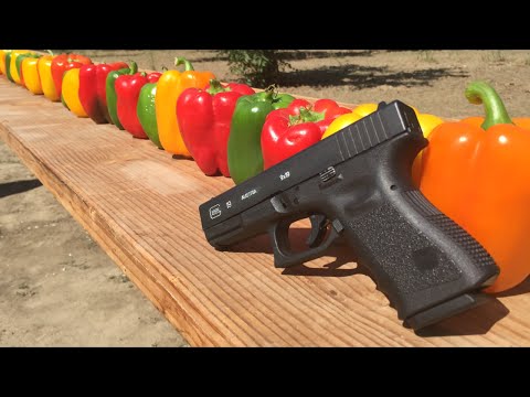 how many BELL PEPPERS does it take to stop a bullet?