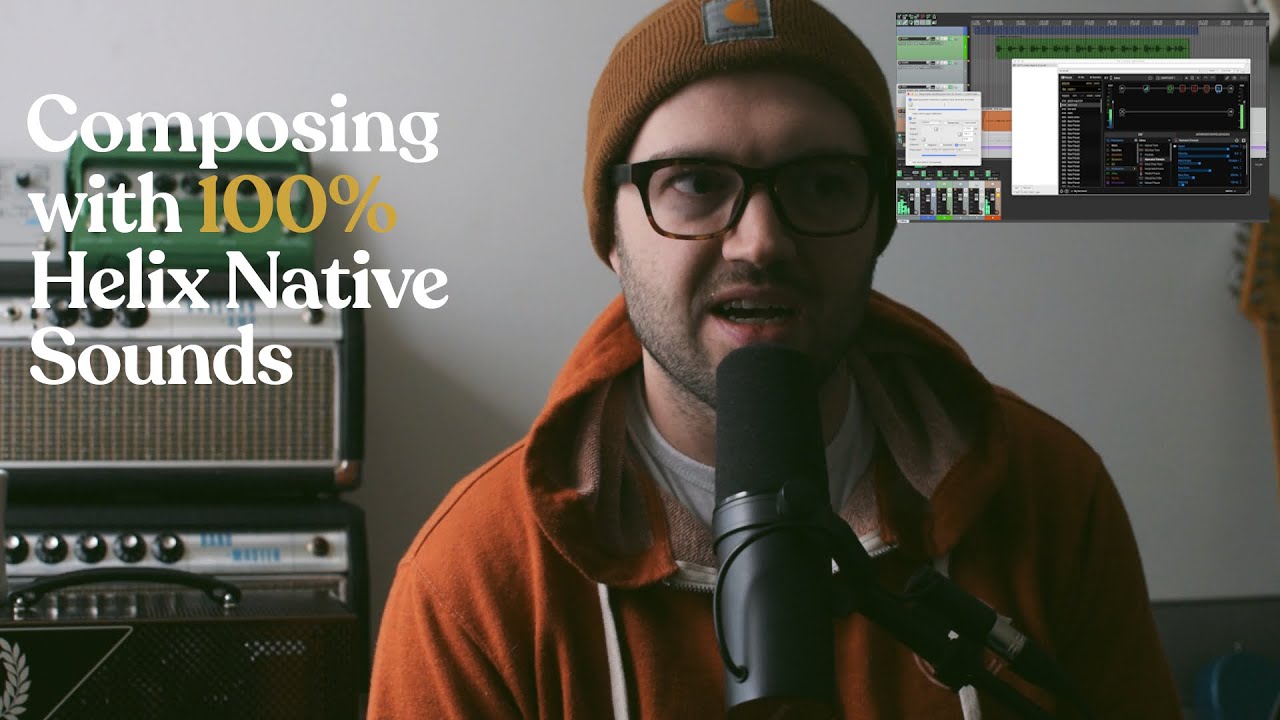 Ambient Guitar Composition with Line6 Helix Native