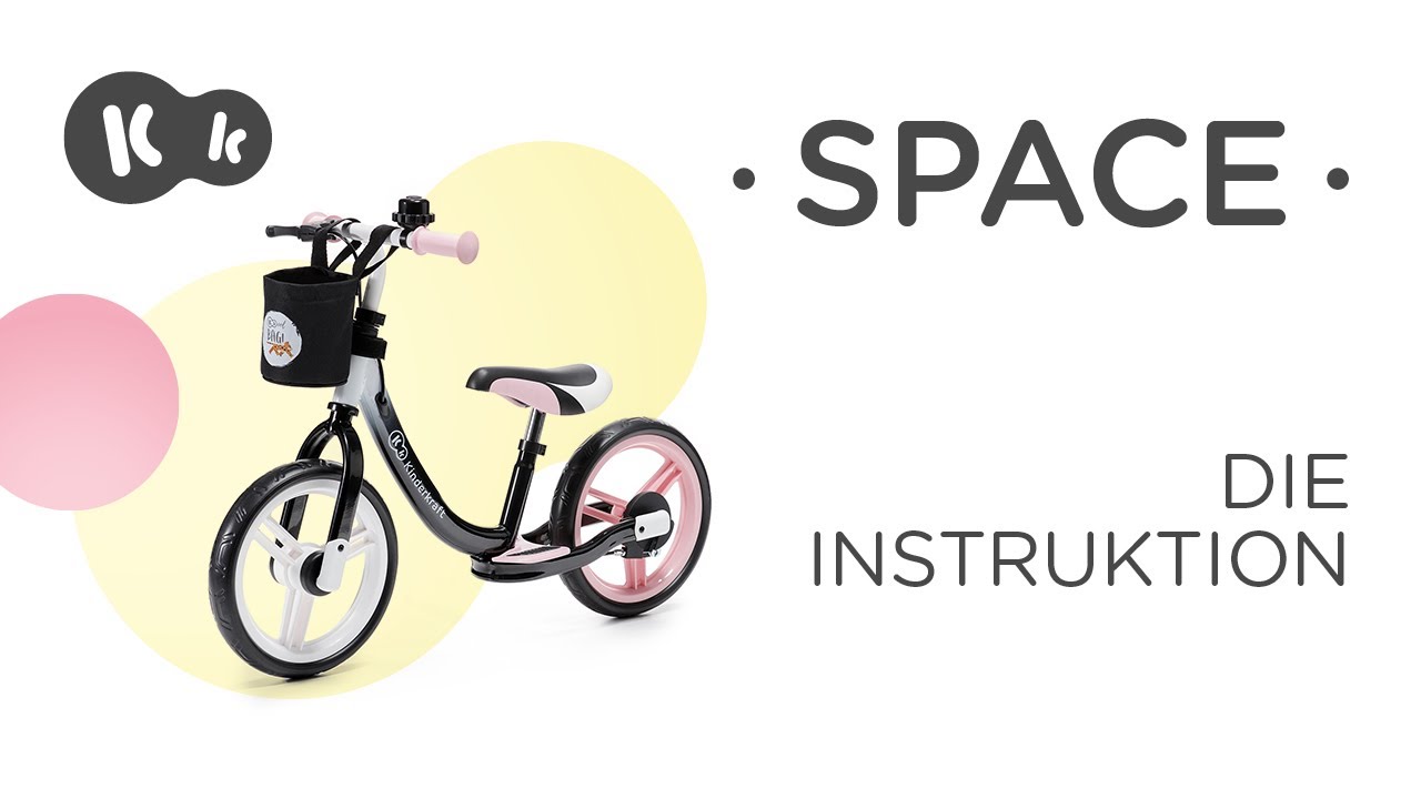 Wie zusammengebaut - von YouTube SPACE-Laufrad Kinderkraft | wird Gebrauchsanweisung das