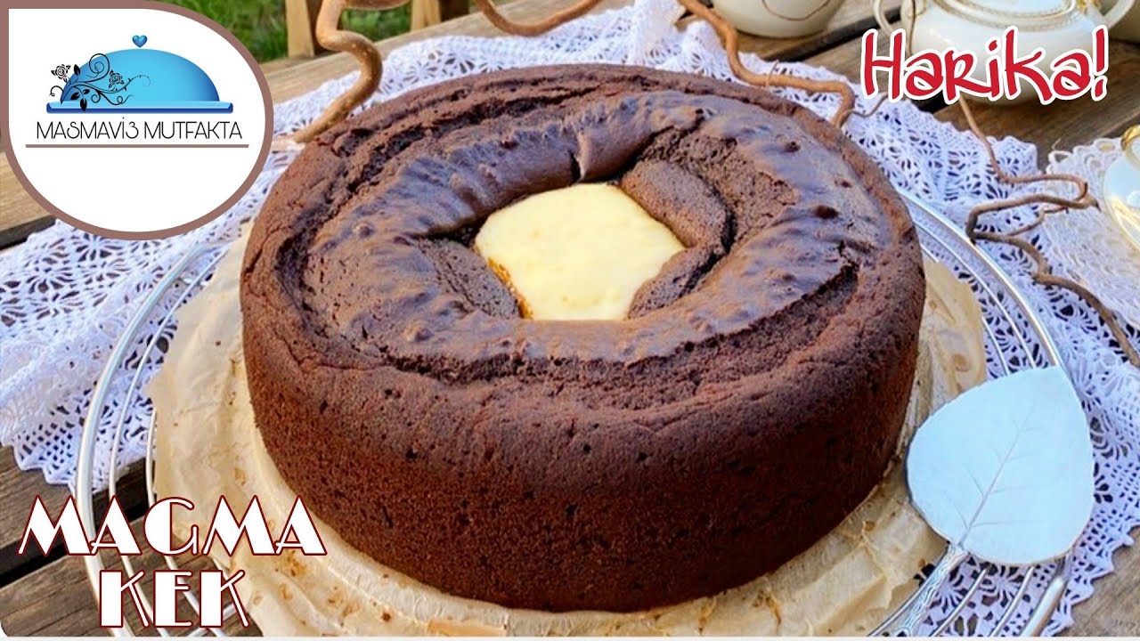 📢BU PASTA İNANILMAZ 🔥 GÖRSEL LEZZET EFSANEE👏🔝MAGMA KEK✔dieser Kuchen macht süchtig/mit Creme Füllung