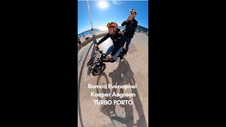 Remco Evenepoel & Kasper Asgreen Ride the New Porto