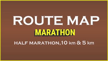 Marathon (21.1 km, 10 km & 5 km) Route Map - Bhakra Nangal Wheels and Strides