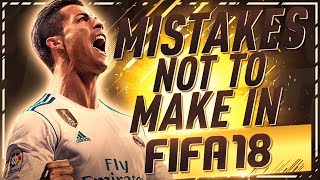 MISTAKES NOT TO MAKE IN FIFA 18 ULTIMATE TEAM! screenshot 5