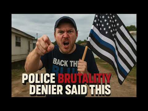 Police Brutality Denier Said This