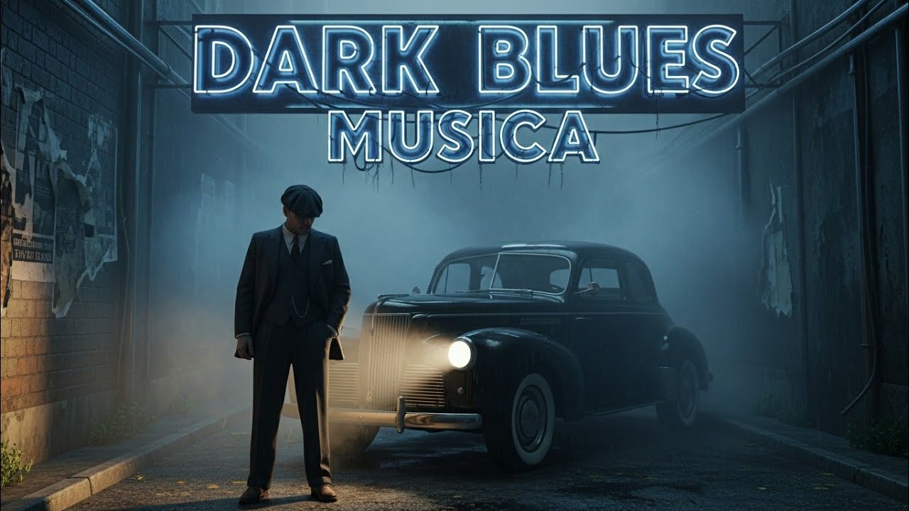 Dark Blues Music Channel Vol. 03 – Ghost Notes & Rusted Roads | When the Guitar Cries at Midnight