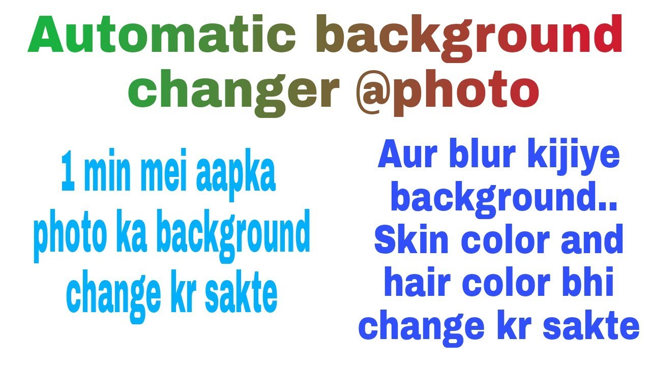 Automatically Change your photo background in just a minute and blur the photo background... camera iphone 8 plus apk