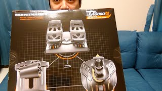 開封レビュー：Thrustmaster スラストマスター T.16000M FCS Flight Pack【Microsoft Flight Simulator】