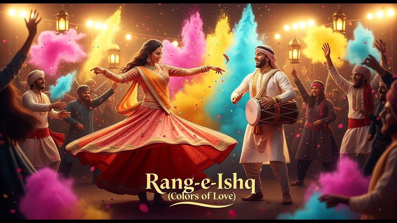 Rang-e-Ishq (Barsaat-e-Mohabbat) | Bollywood–Arabic Celebration Song | Dance of Love 2025