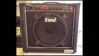 Bluesy Kmd - Guitar Instrumental By Brian A. Kmd Guitar Combo Amp, Alesis Sr-16
