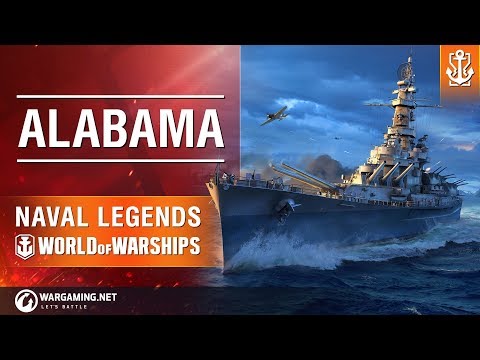 Naval Legends in World of Warships: Battleship Alabama