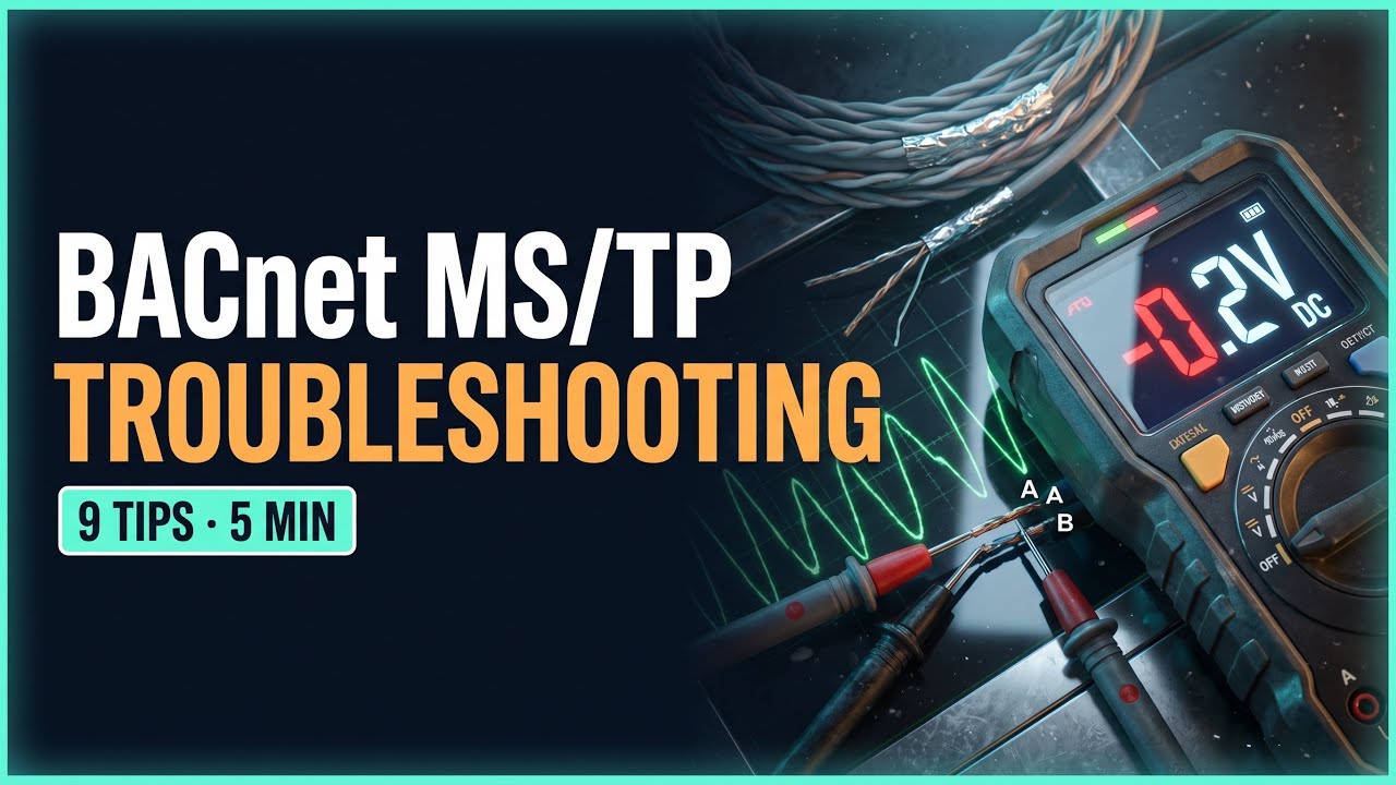 BACnet MS/TP Troubleshooting — 9 Tips That Fix 90% - YouTube