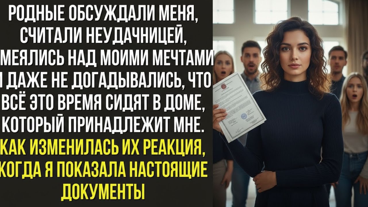 Родные узнали, что дом принадлежит мне